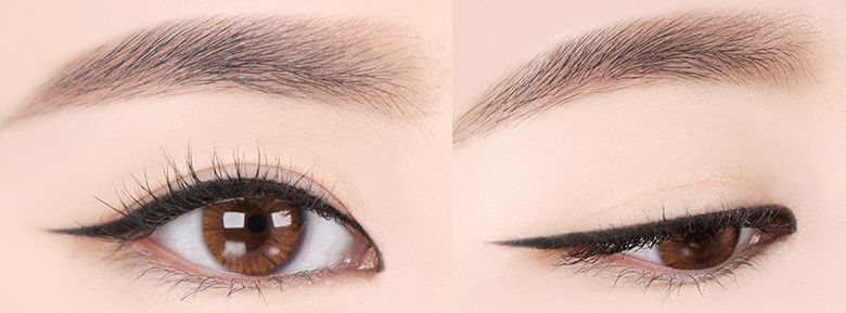 Simple Label Waterproof Pencil Liner